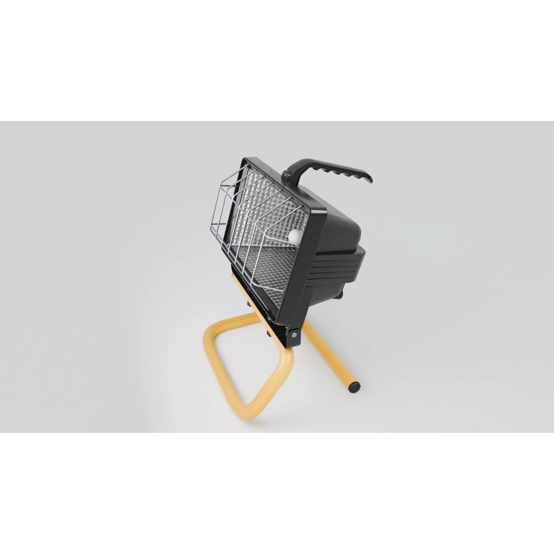 Small Construction Light 3D Model – Low Poly PBR Asset, FBX - View 9