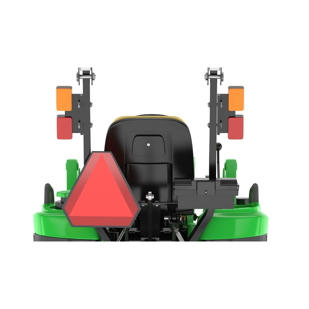 John Deere 1023E Sub-Compact Tractor 3D Model – Complete Parts, FBX, OBJ - View 17