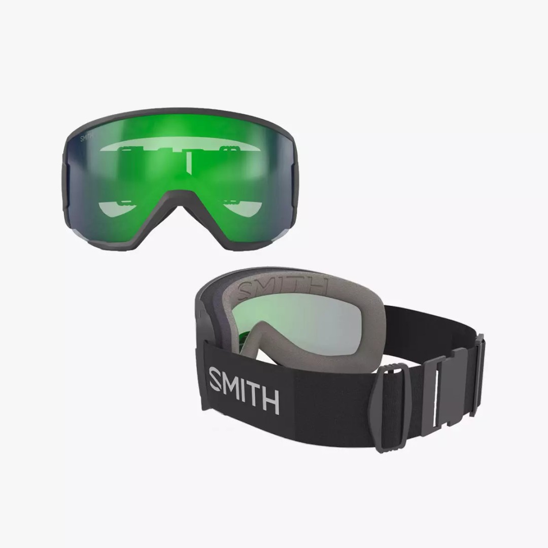 Smith ChromaPop Everyday Green Ski Goggle 3D Model – High Poly PBR Asset, FBX, OBJ - View 2