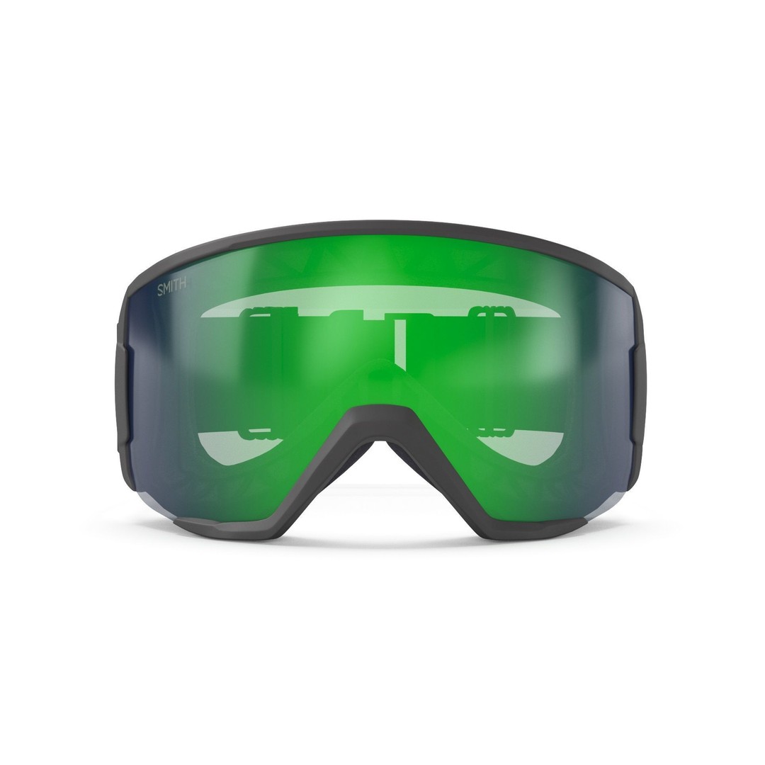 Smith ChromaPop Everyday Green Ski Goggle 3D Model – High Poly PBR Asset, FBX, OBJ - View 8