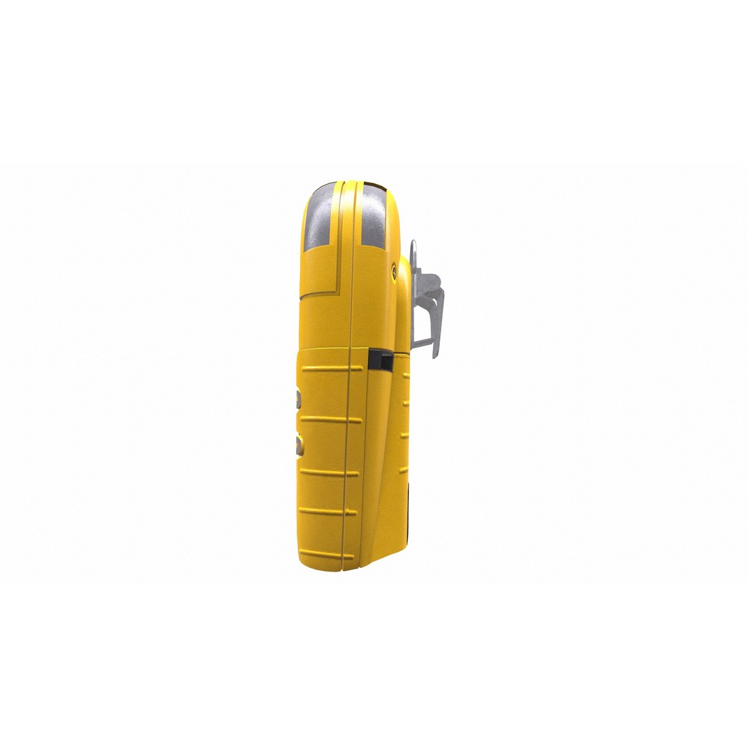 Portable Gas Detector 3D Model – Low Poly PBR Asset, FBX, Blender - View 14