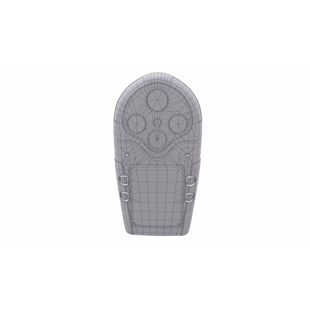 Portable Gas Detector 3D Model – Low Poly PBR Asset, FBX, Blender - View 27