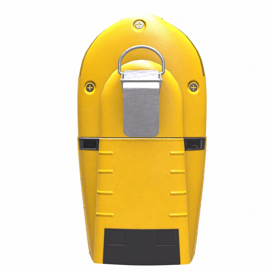 Portable Gas Detector 3D Model – Low Poly PBR Asset, FBX, Blender - View 4