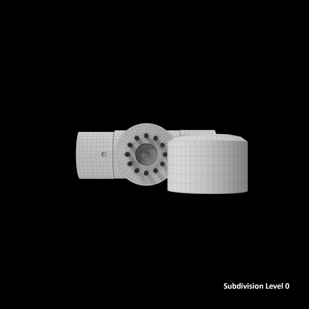Terminal Cleaner 3D Model – Low Poly Tool with PBR Textures, FBX - View 22