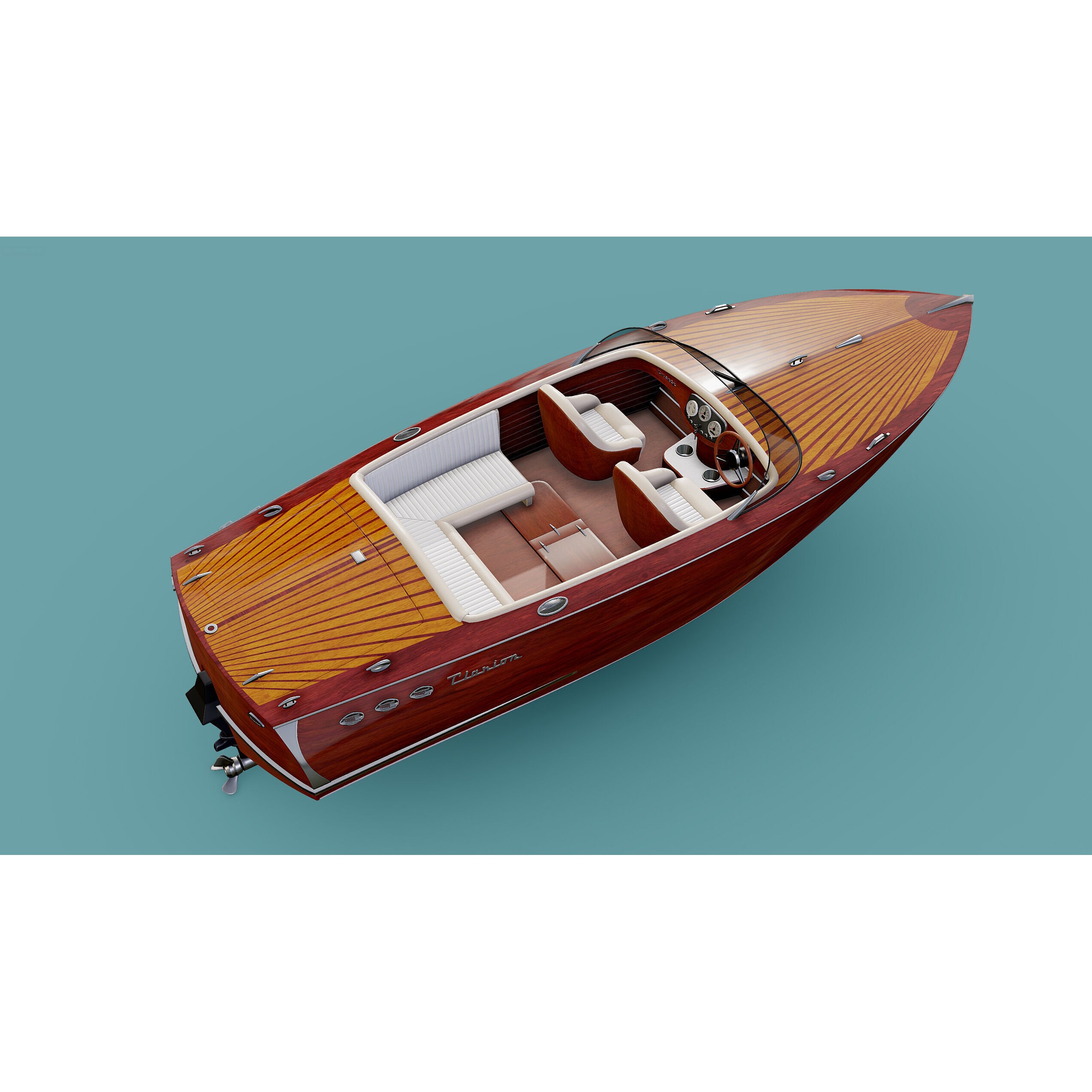 Clarion Twenty - Game-Ready 3D Model - View 10