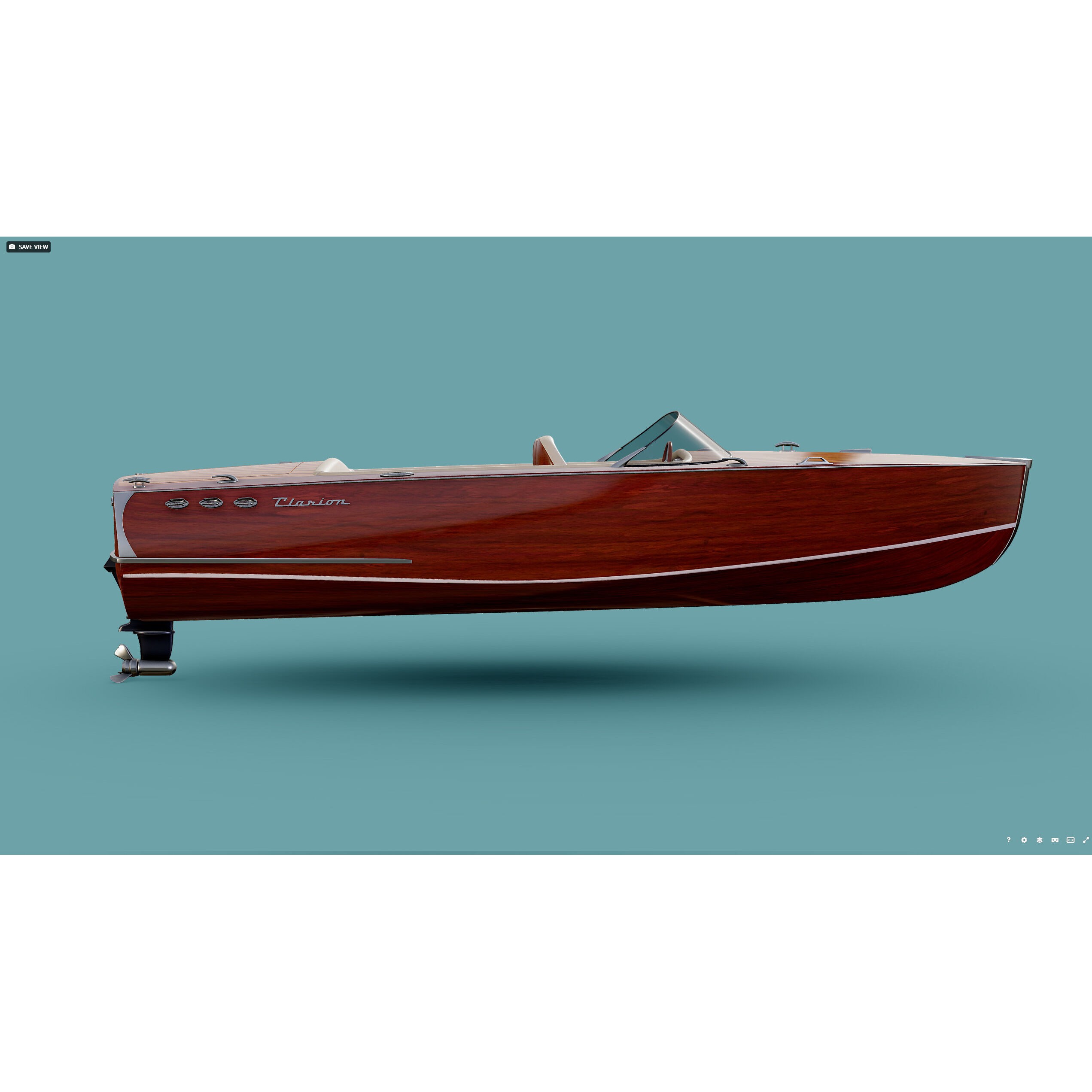 Clarion Twenty - Game-Ready 3D Model - View 11