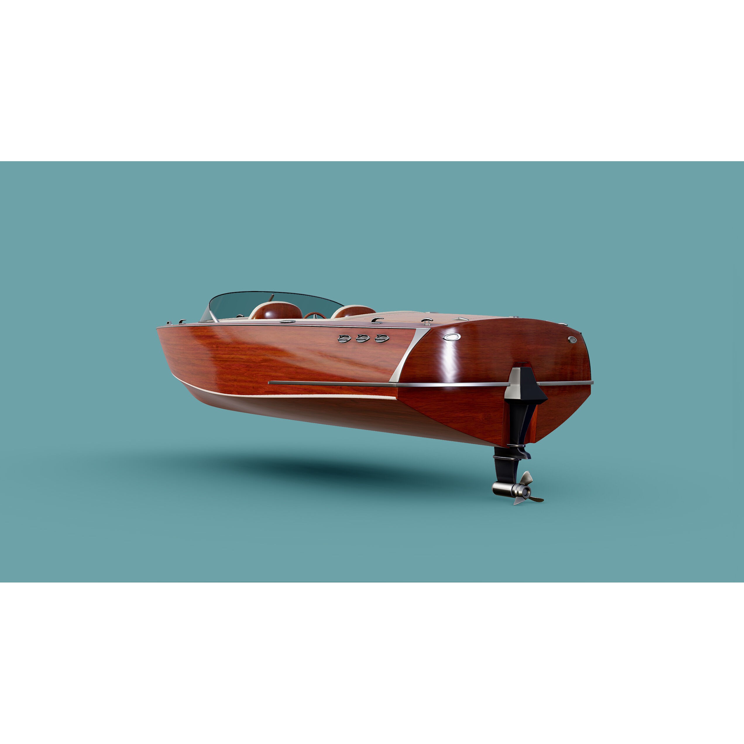 Clarion Twenty - Game-Ready 3D Model - View 13