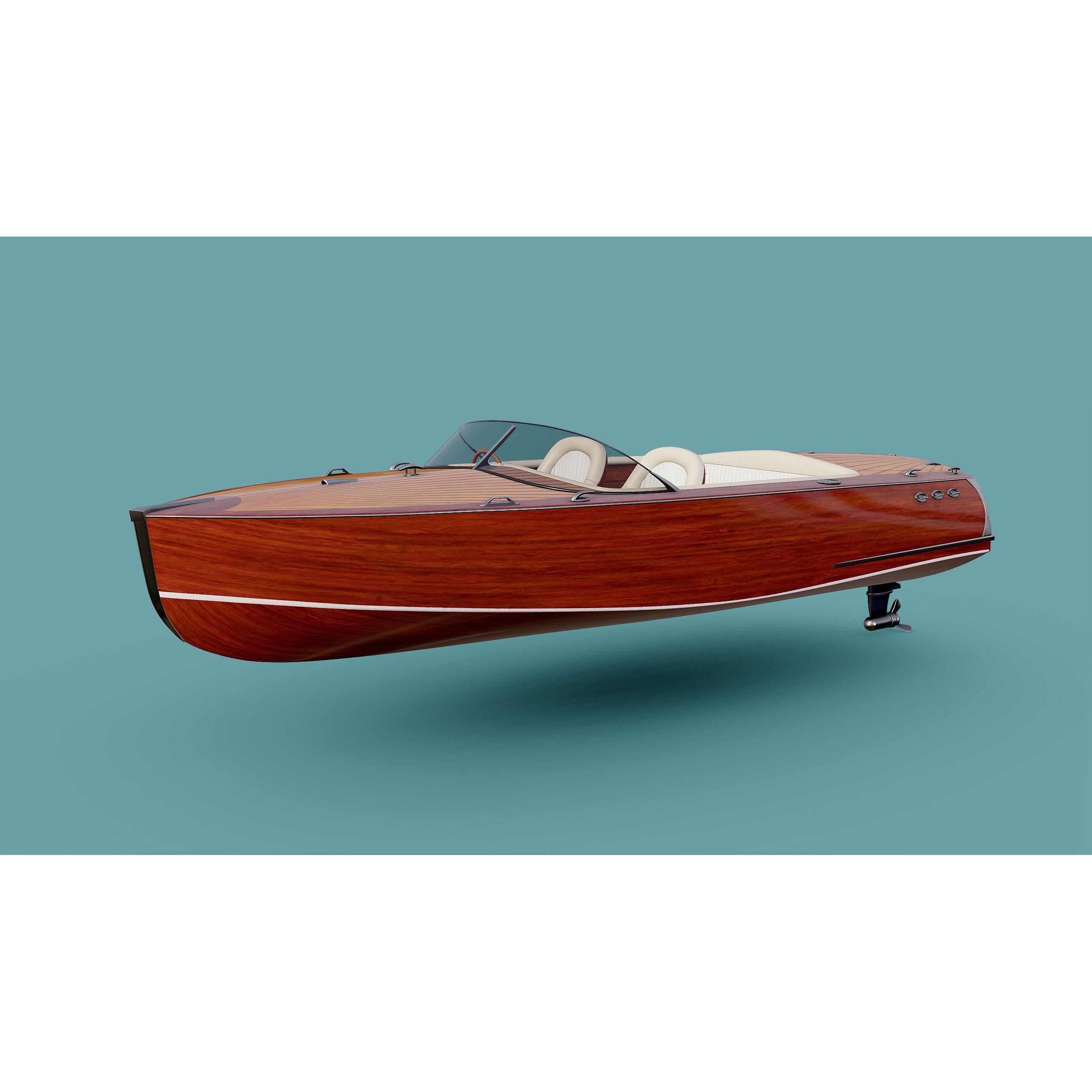 Clarion Twenty - Game-Ready 3D Model - View 14