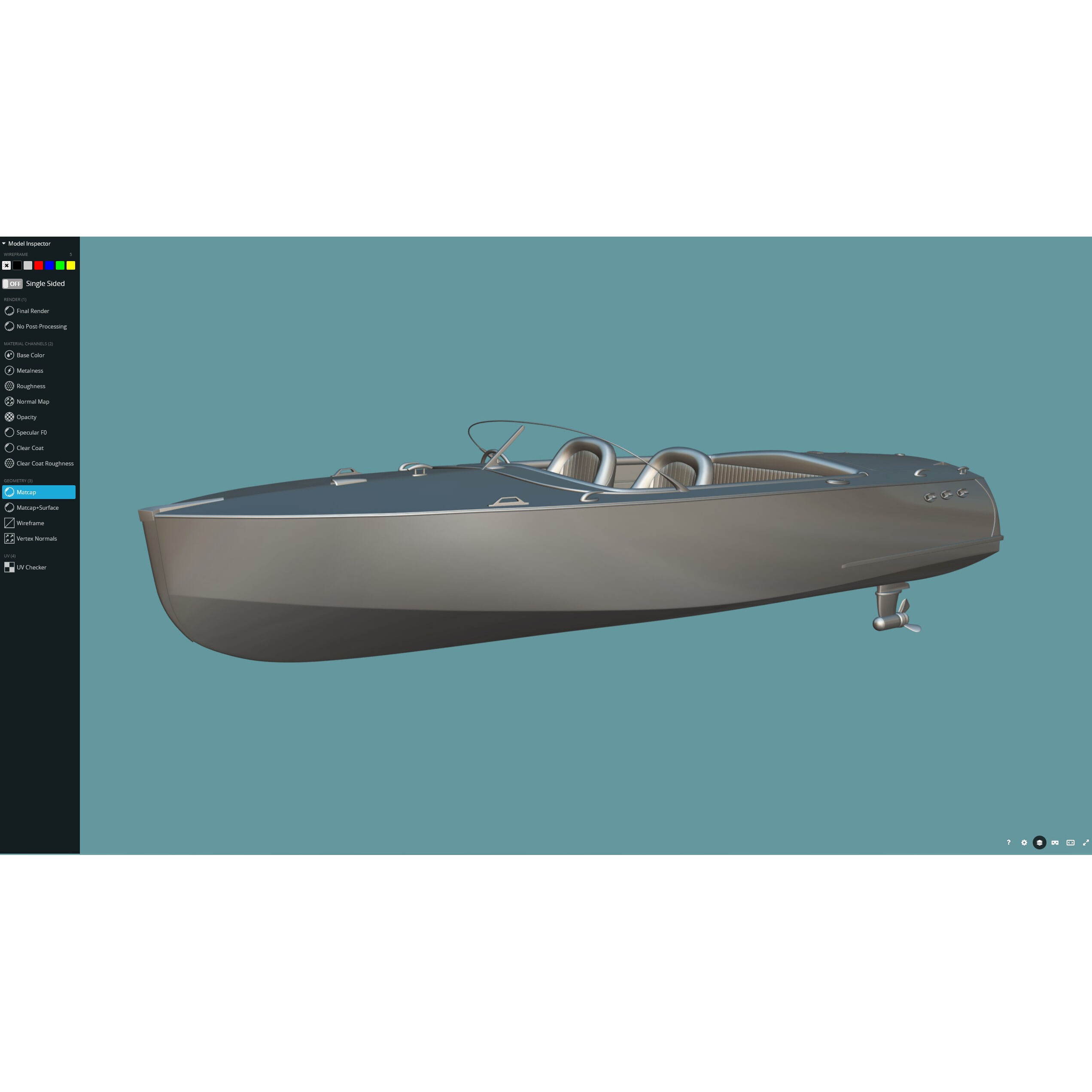 Clarion Twenty - Game-Ready 3D Model - View 15