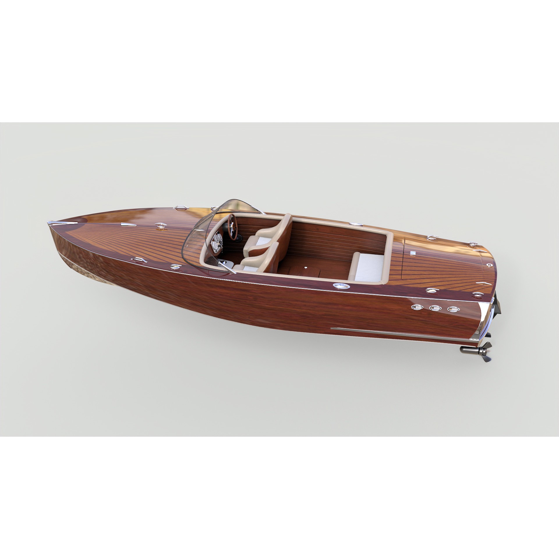 Clarion Twenty - Game-Ready 3D Model - View 5