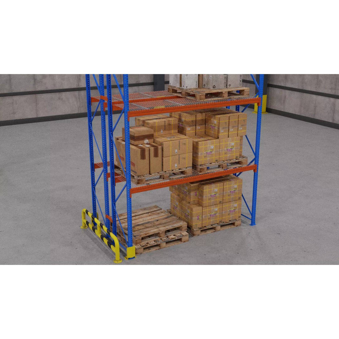 Closed Cardboard Boxes 3D Model – Low Poly Box Set, FBX, OBJ - View 8
