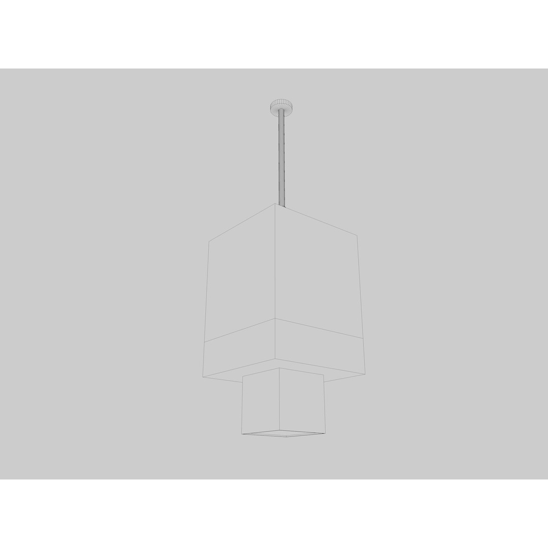 Ceiling Pipes and Vent 3D Model – Industrial Elements, FBX, Blender - View 27