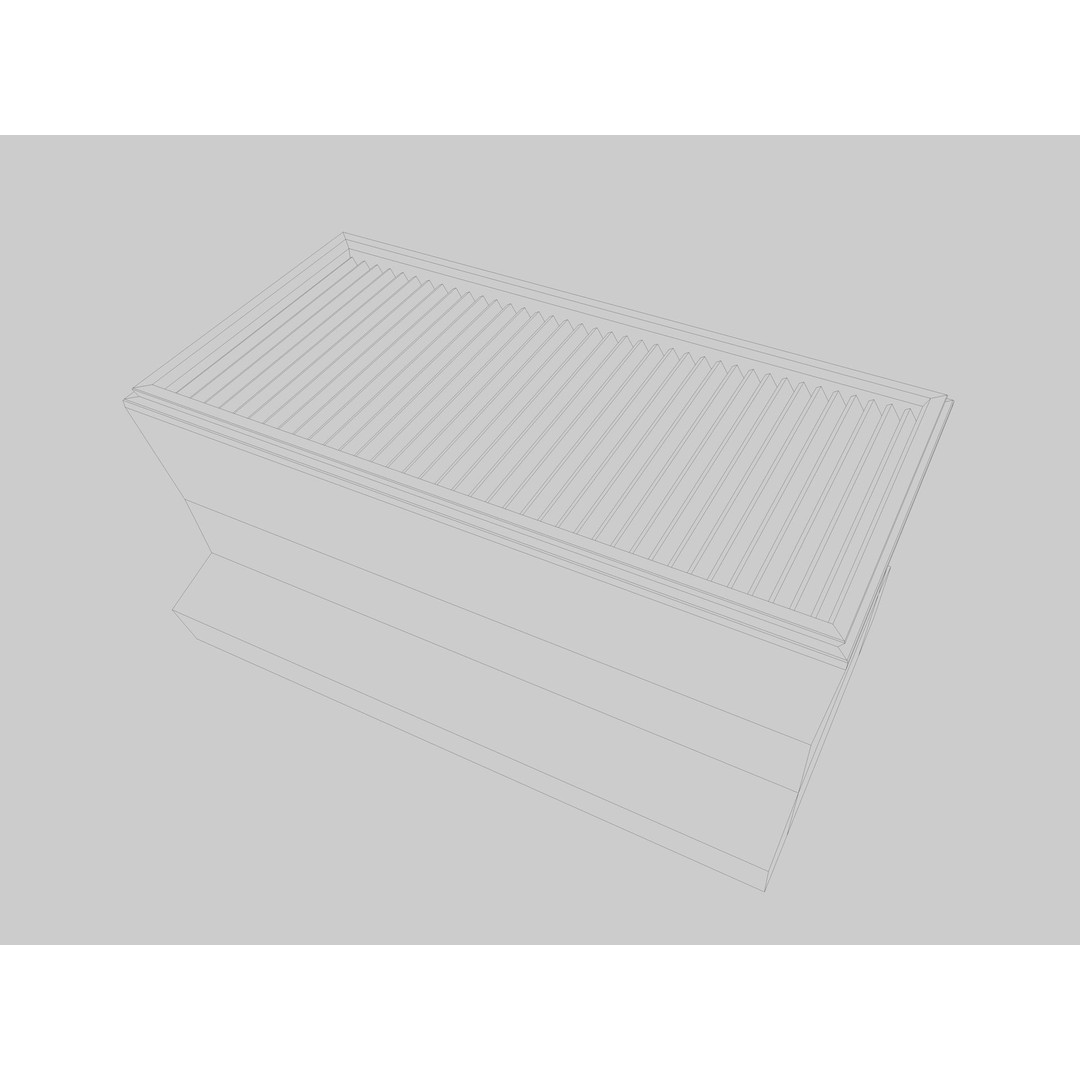 Ceiling Pipes and Vent 3D Model – Industrial Elements, FBX, Blender - View 47