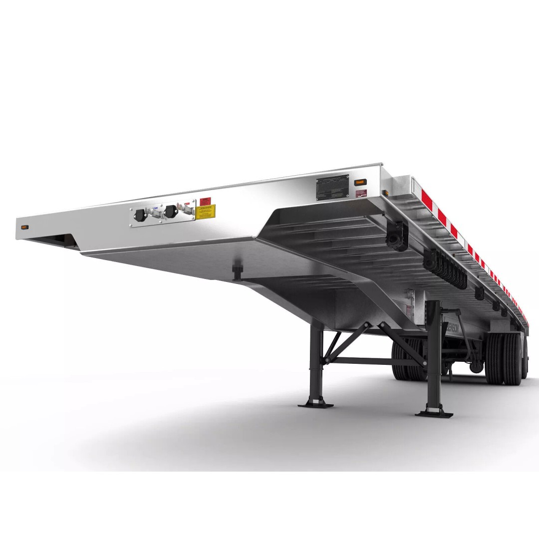 Kenworth K200 Flatbed 3D Model – Realistic Heavy-Duty Truck, FBX, OBJ - View 23