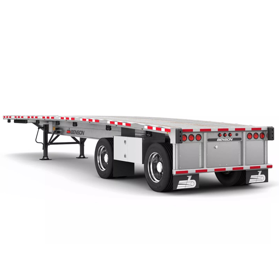 Kenworth K200 Flatbed 3D Model – Realistic Heavy-Duty Truck, FBX, OBJ - View 24