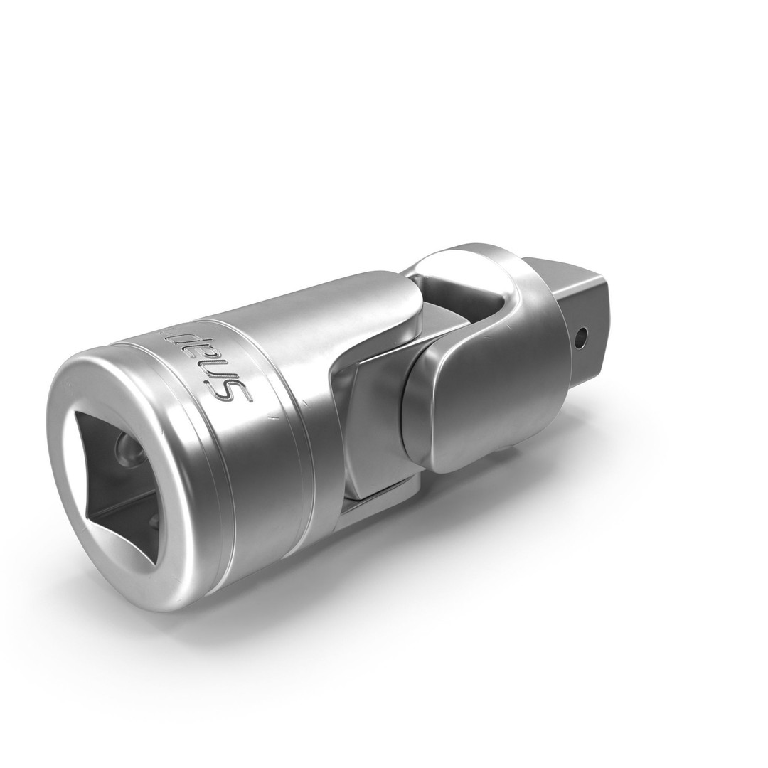 Socket Tool FU8A 3D Model – Low Poly Industrial Tool, FBX, OBJ - View 15