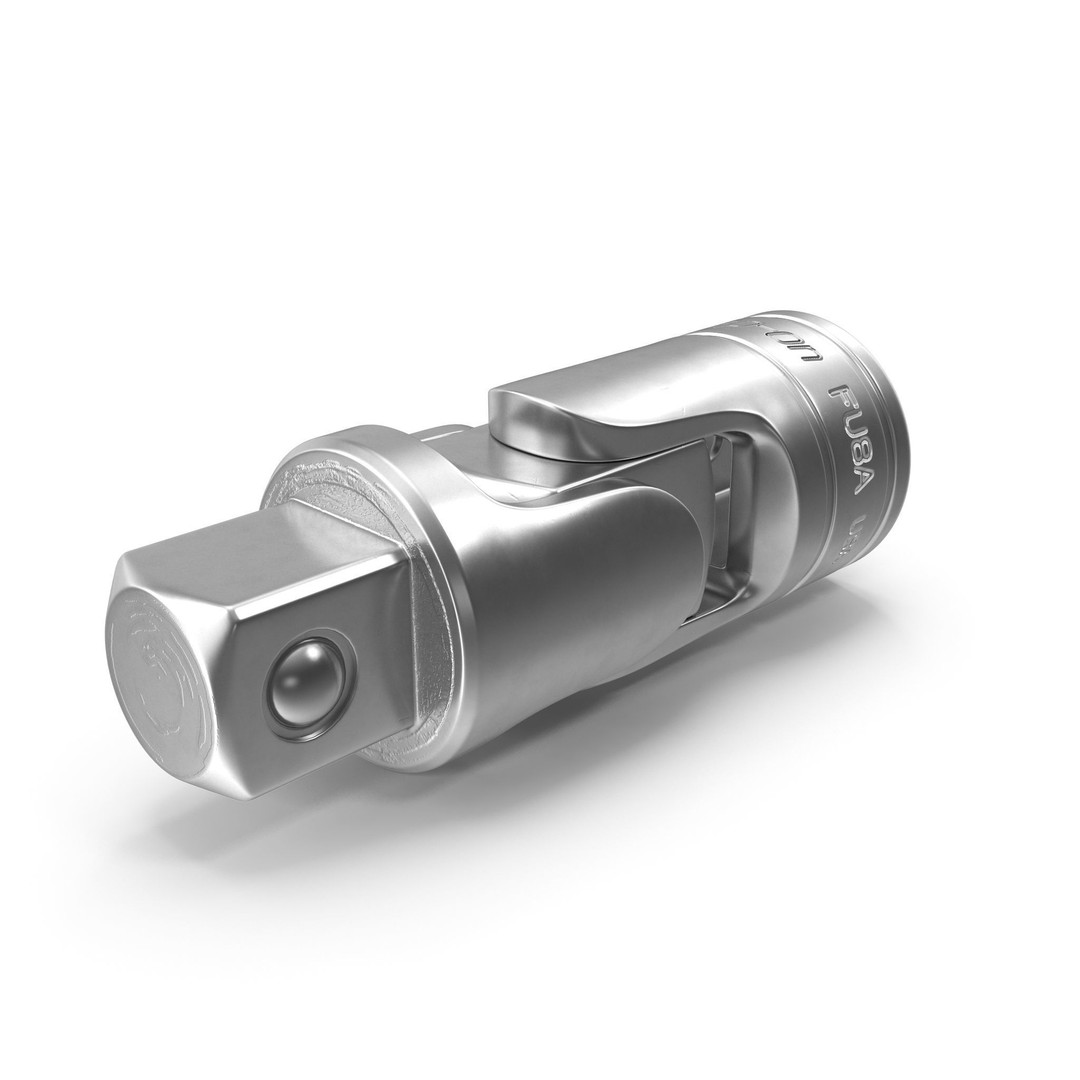 Socket Tool FU8A 3D Model – Low Poly Industrial Tool, FBX, OBJ - View 16