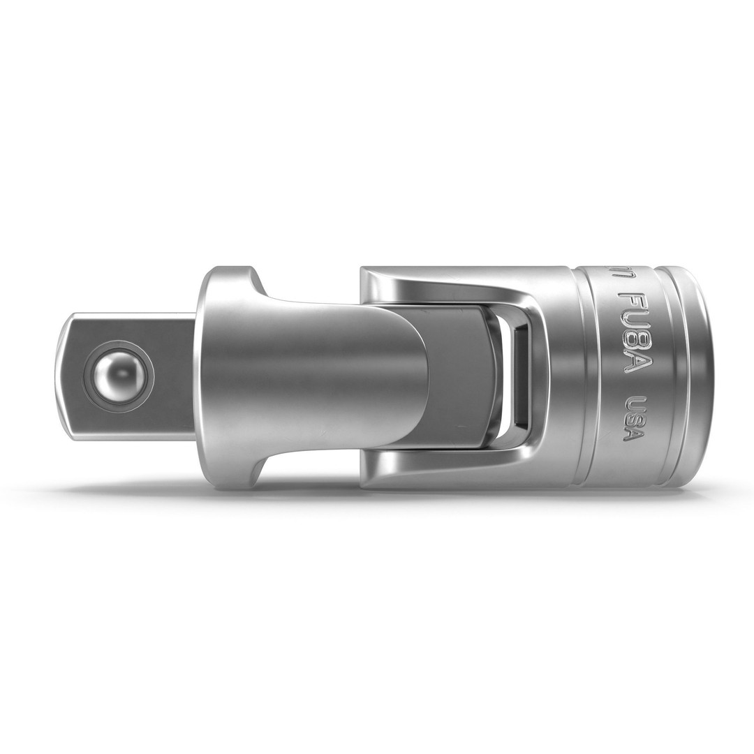Socket Tool FU8A 3D Model – Low Poly Industrial Tool, FBX, OBJ - View 20