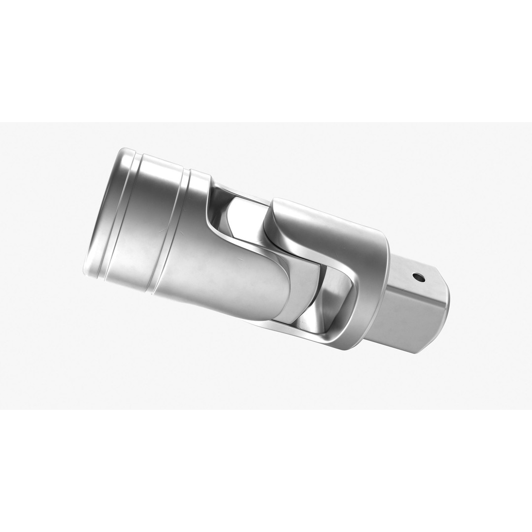 Socket Tool FU8A 3D Model – Low Poly Industrial Tool, FBX, OBJ - View 6