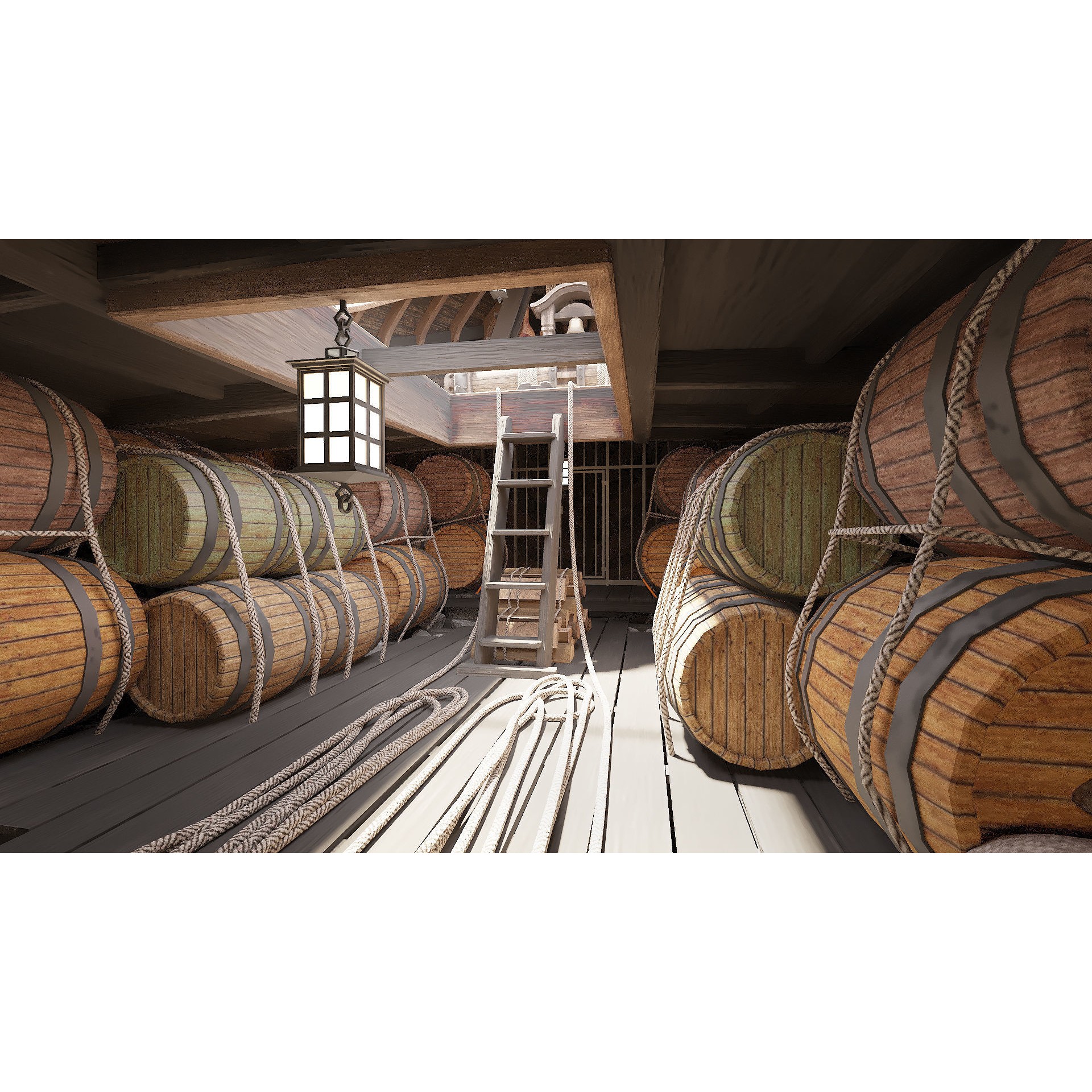 Santa Maria 1495 - Detailed Historic 3D Model - View 13