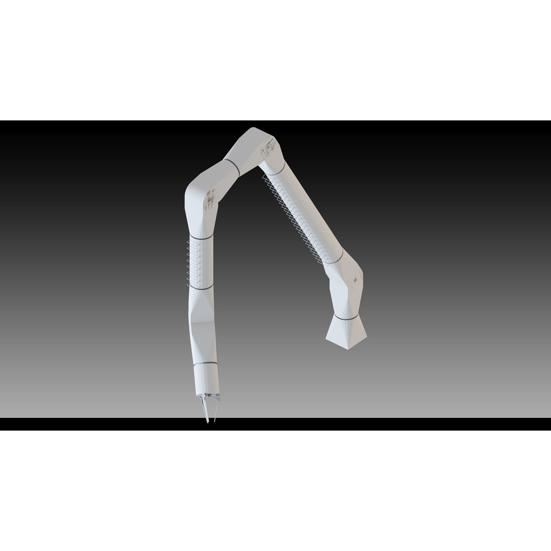 Industrial Robots 3D Model – High Detail Low-Poly Kitbash, FBX & OBJ - View 19