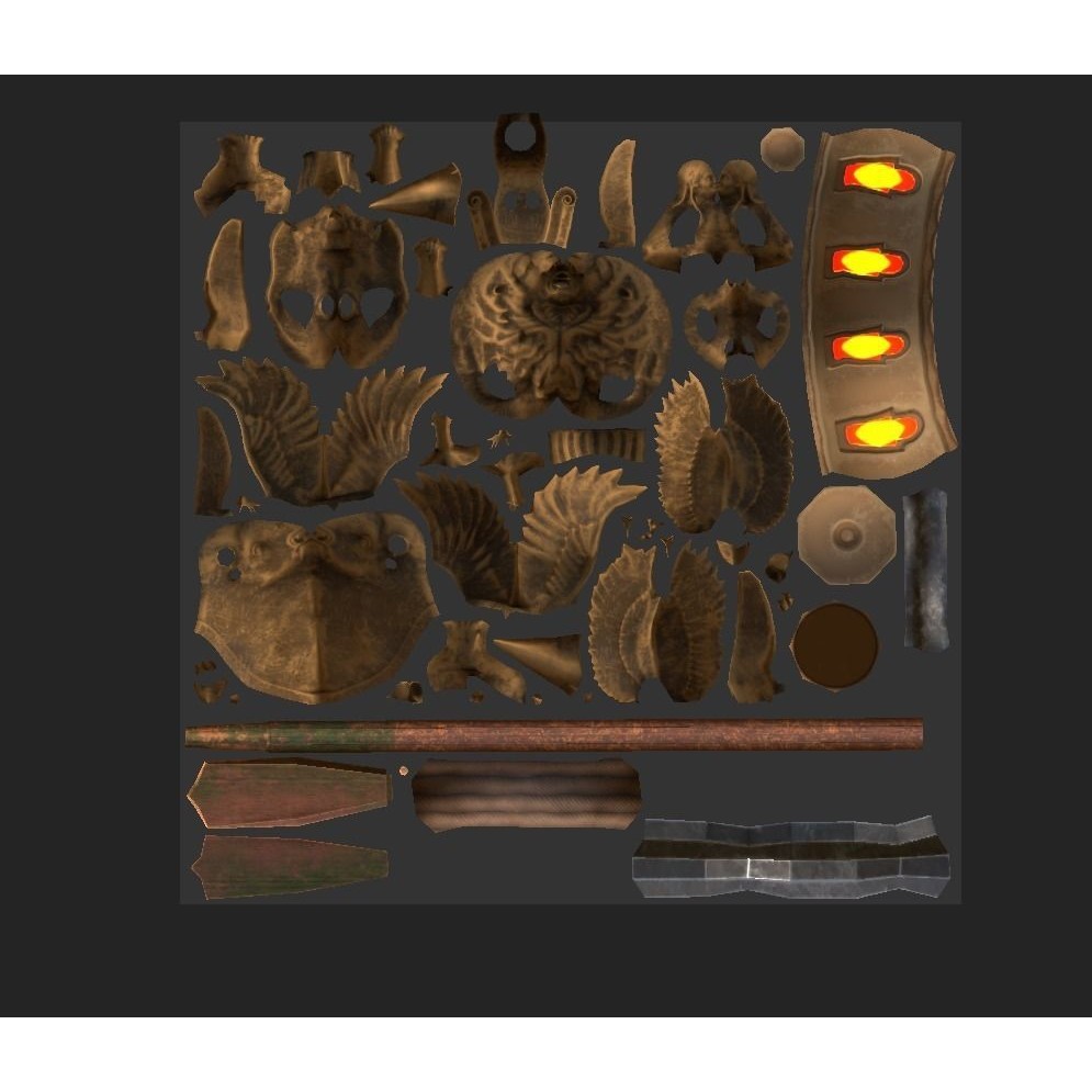 Trireme - Low-Poly Game-Ready 3D Model - View 33