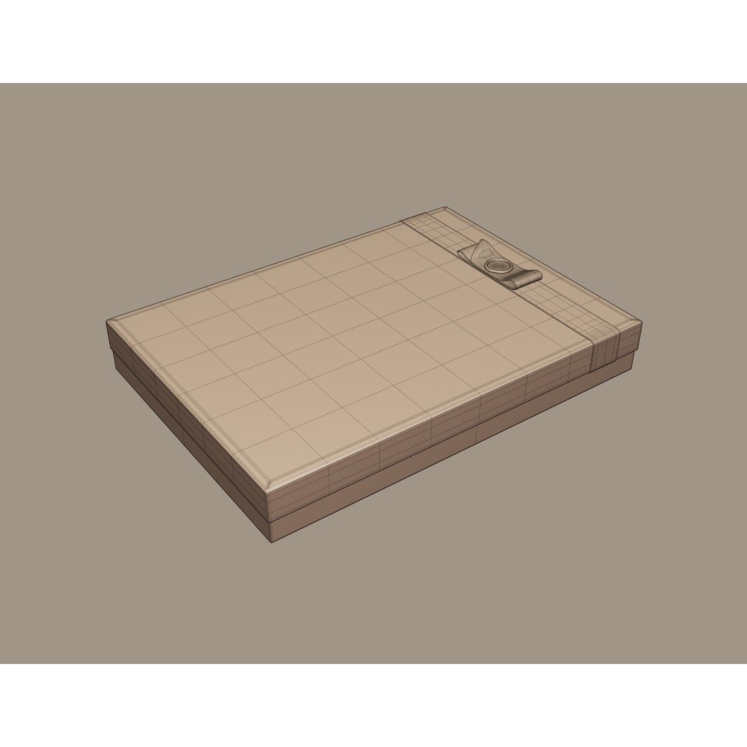 Waffles 3D Model – Realistic Low Poly Food Asset, FBX - View 12