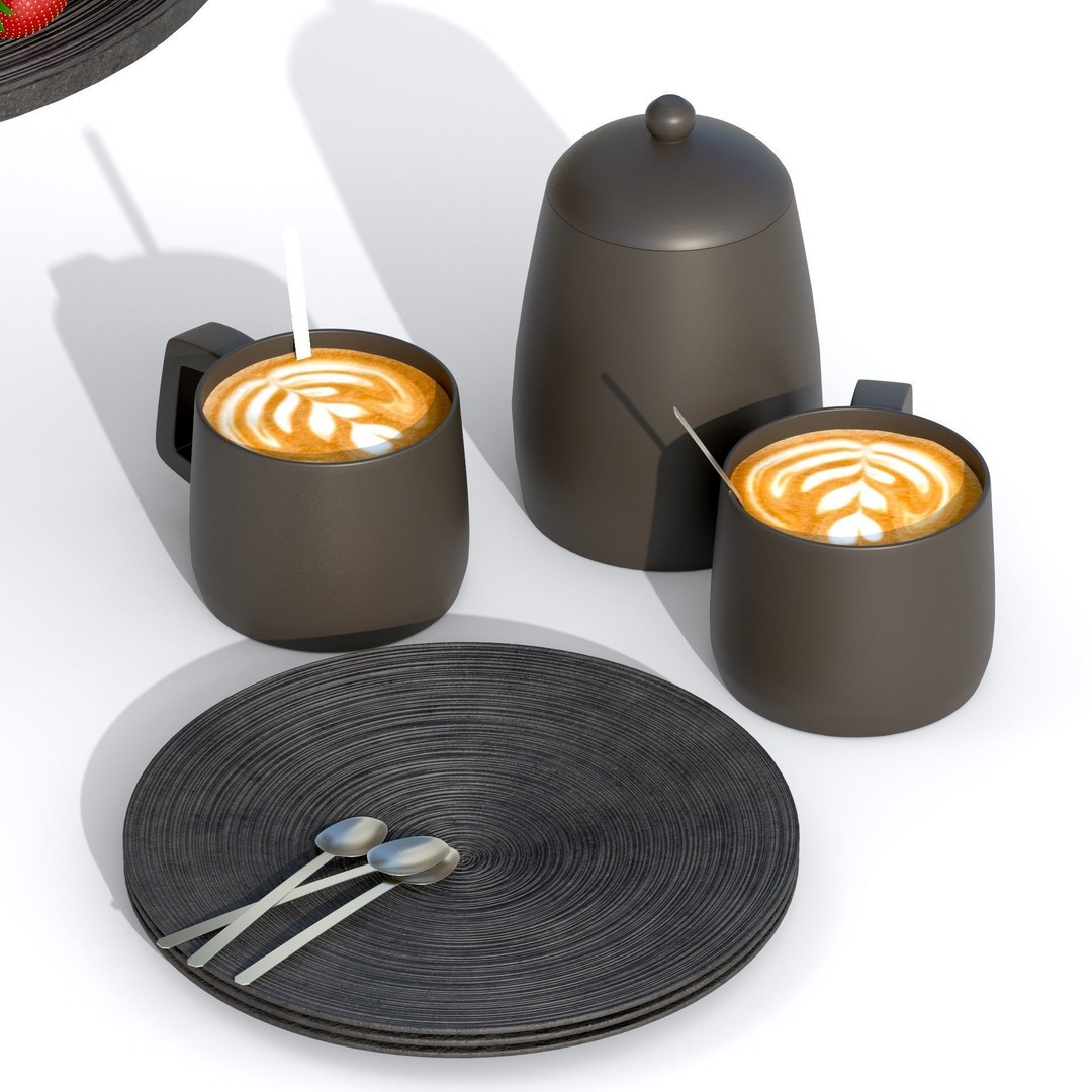 Cake 3D Model – PBR Low Poly Game Asset, FBX, OBJ, Blender - View 7