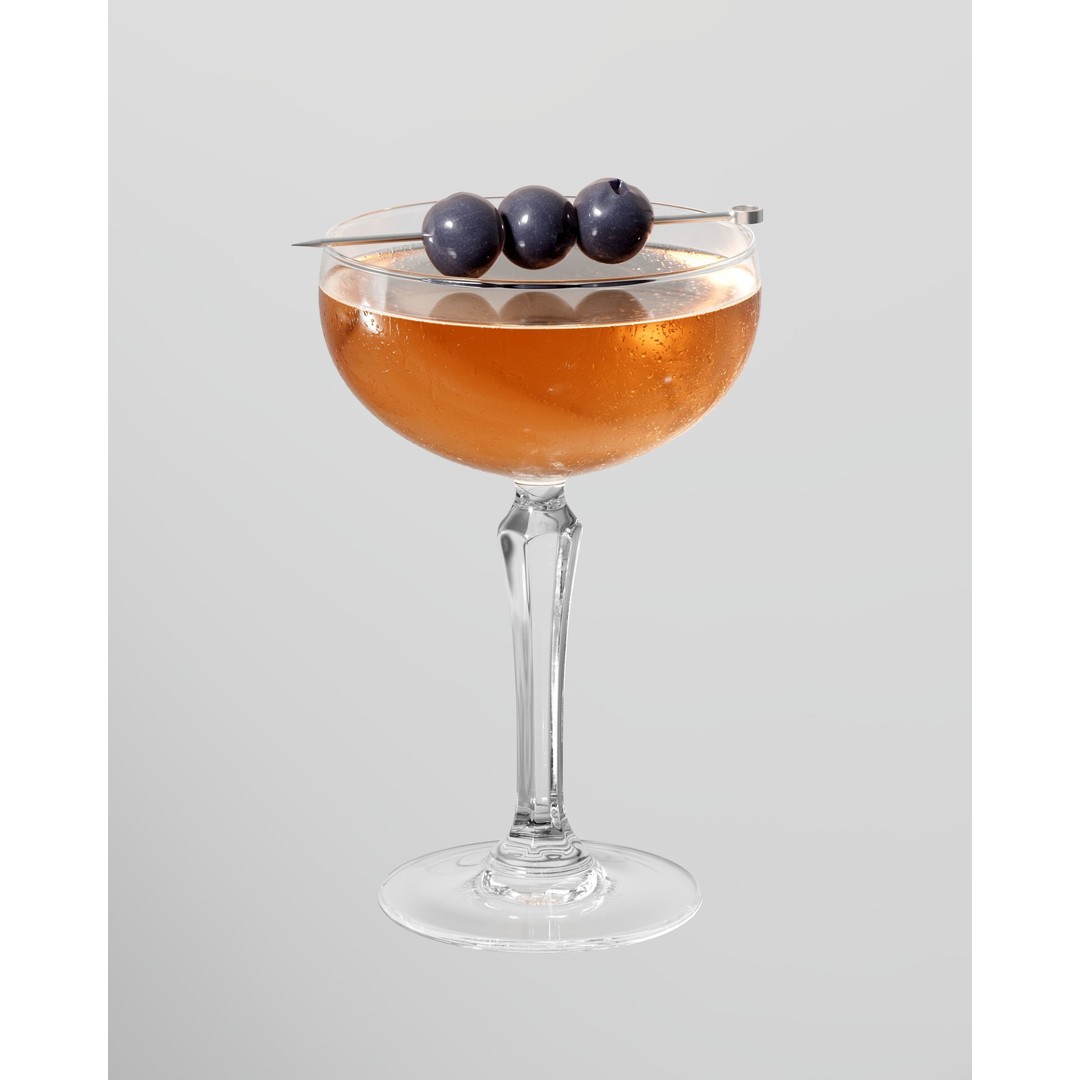 Roy Boy Cocktail 3D Model – PBR Textured Beverage Asset, FBX