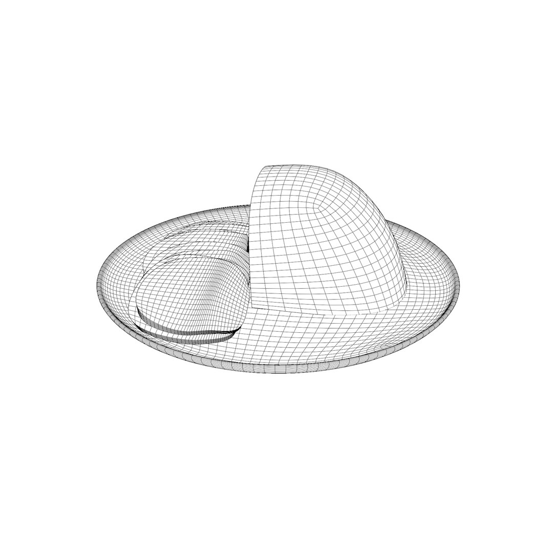 Honey Glazed Ham Slices 3D Model – Low Poly Food Asset, FBX - View 12