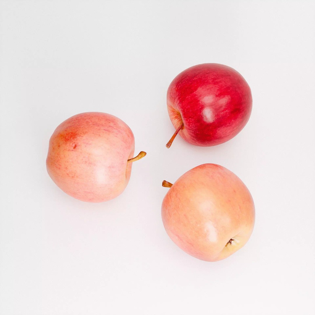 Gala Apples 3D Model – Low Poly PBR Fruit Asset, FBX & OBJ Formats - View 6