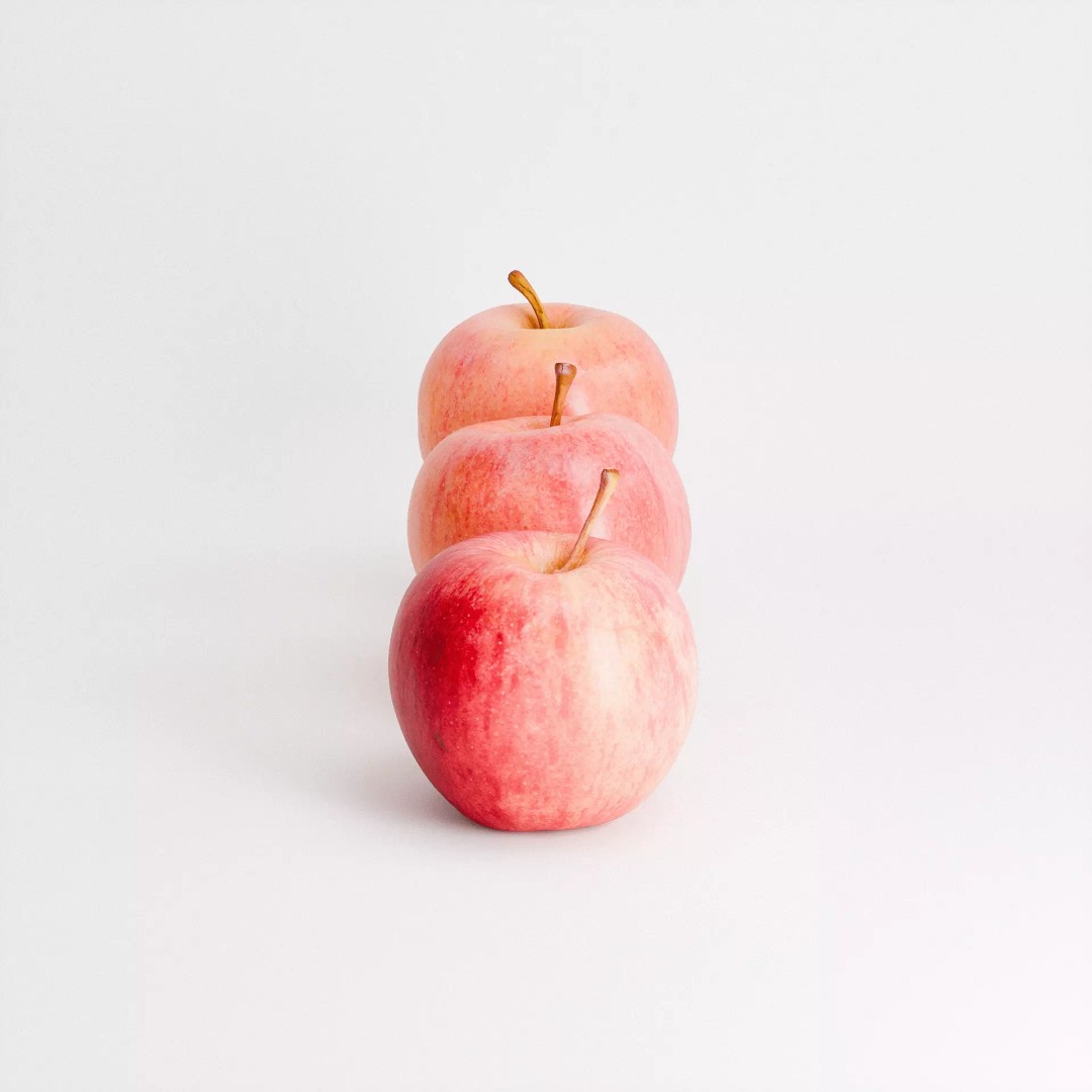 Gala Apples 3D Model – Low Poly PBR Fruit Asset, FBX & OBJ Formats - View 7