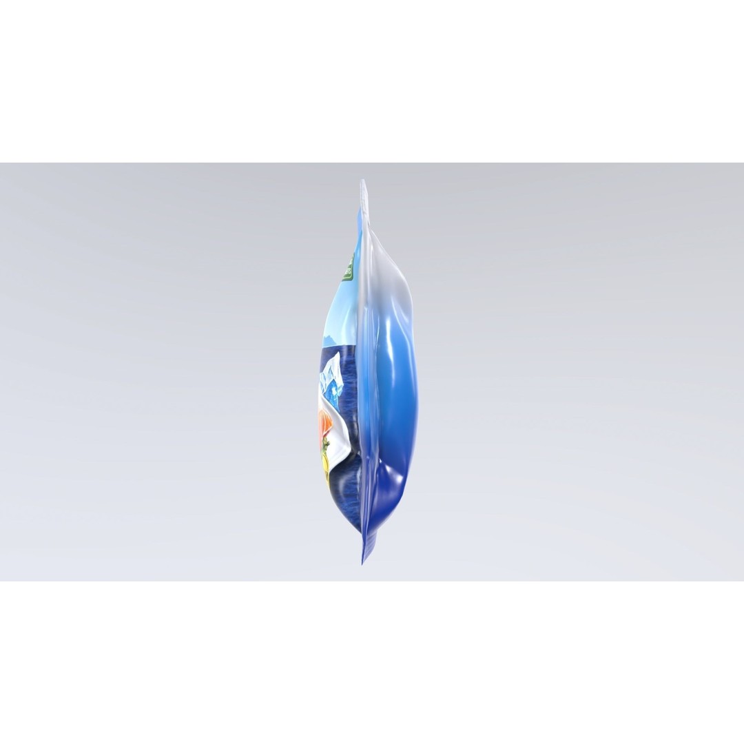 Frozen Fish 3D Model – Low Poly Game Asset, FBX, PBR Textures - View 5
