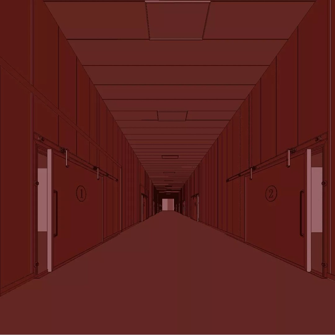 Industrial Freezer 3D Model – Cold Chain Warehouse Corridor, FBX - View 6