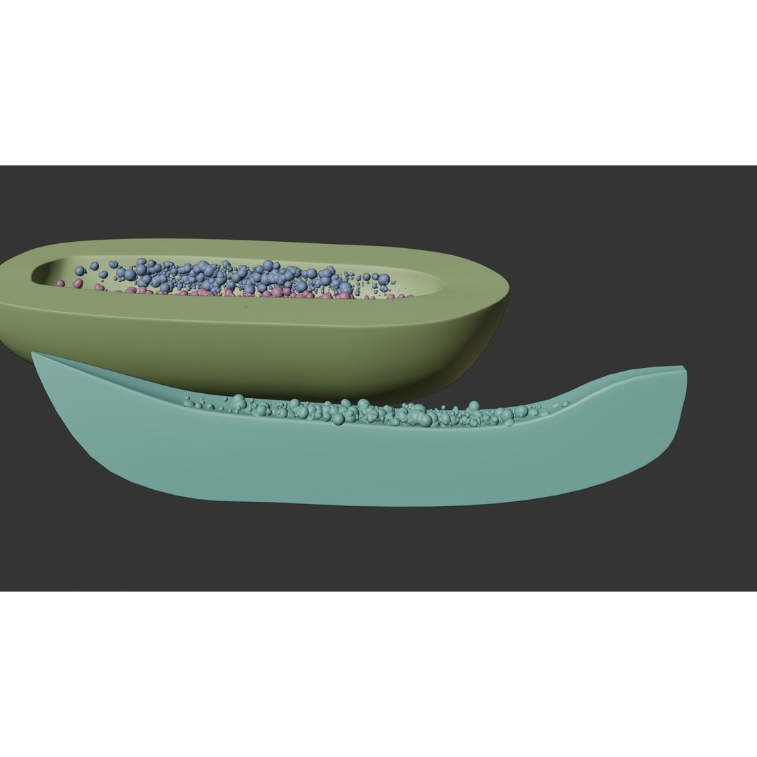 Papaya 3D Model – High Poly PBR Fruit Asset, FBX, OBJ, Blender