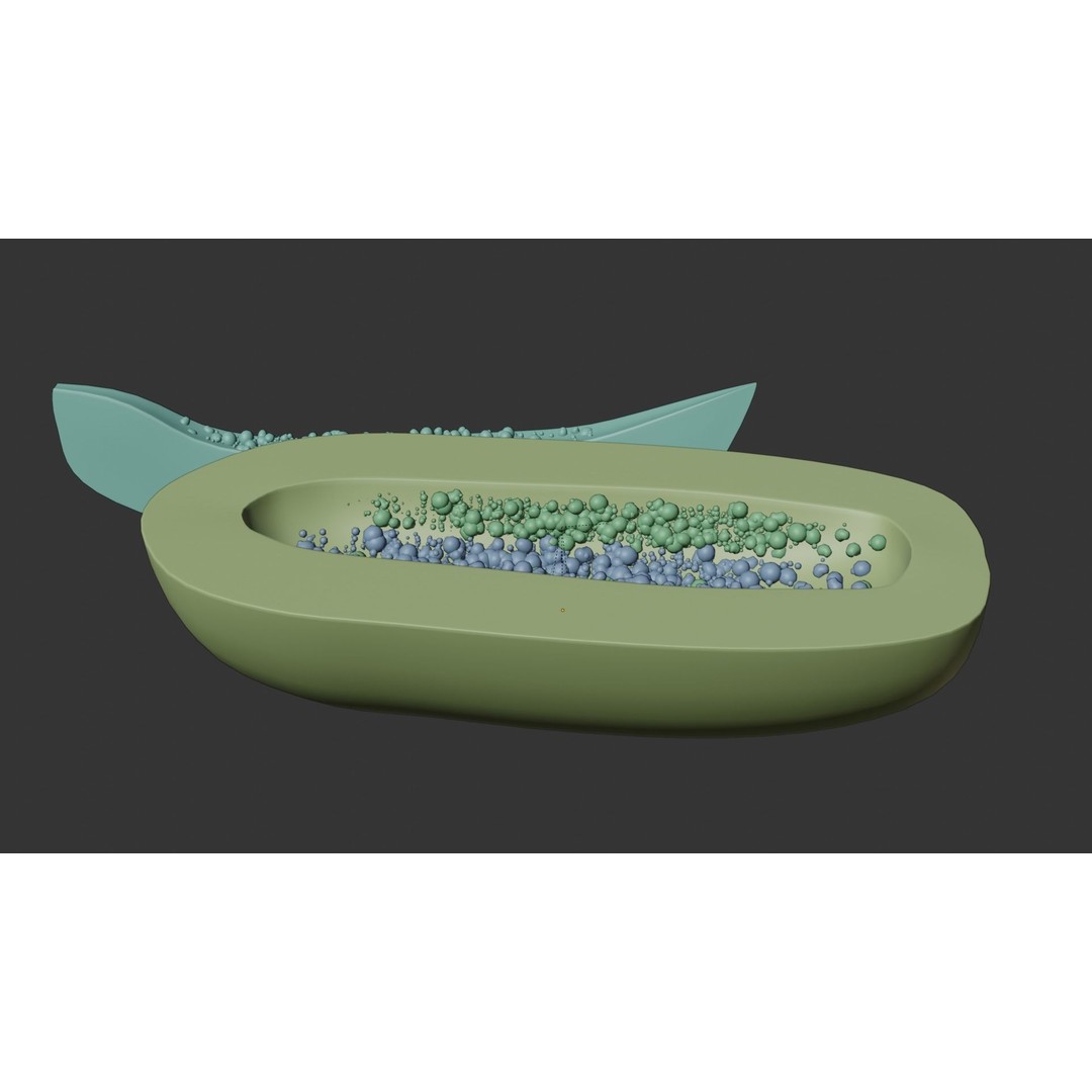 Papaya 3D Model – High Poly PBR Fruit Asset, FBX, OBJ, Blender - View 18