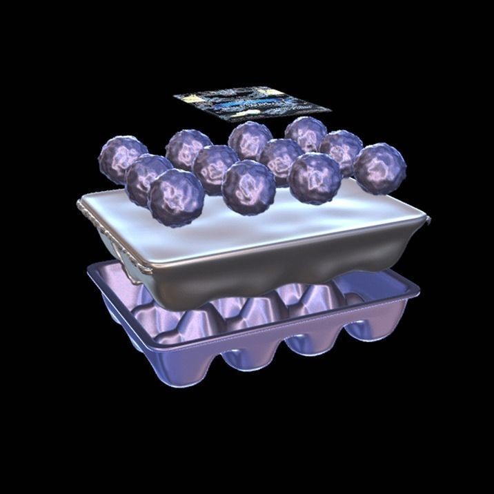 Meatballs 3D Model – High-Quality Polygon Mesh, FBX, Blender - View 8
