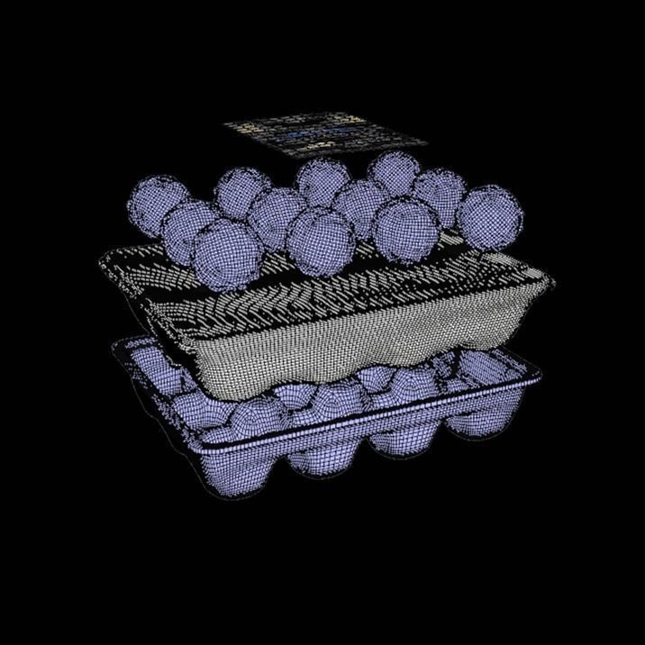 Meatballs 3D Model – High-Quality Polygon Mesh, FBX, Blender - View 9