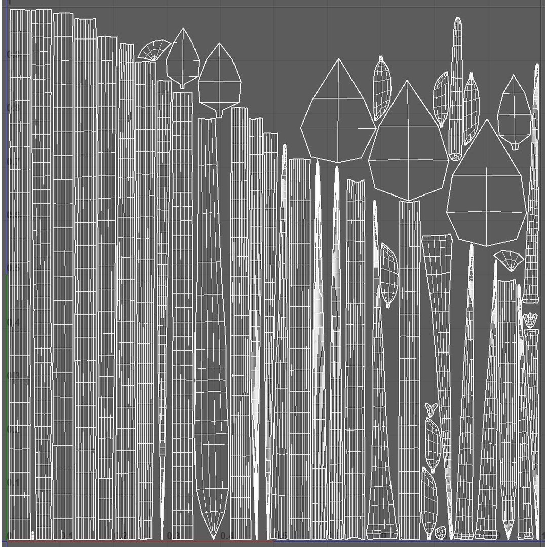 Crops Peas Plants 3D Model – Low Poly PBR Game Asset, FBX & OBJ