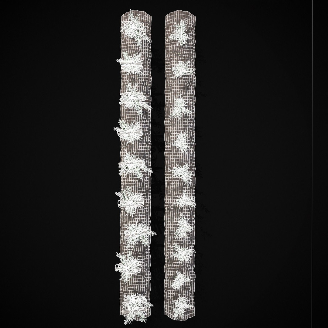 Crops Peas Plants 3D Model – Low Poly PBR Game Asset, FBX & OBJ - View 13
