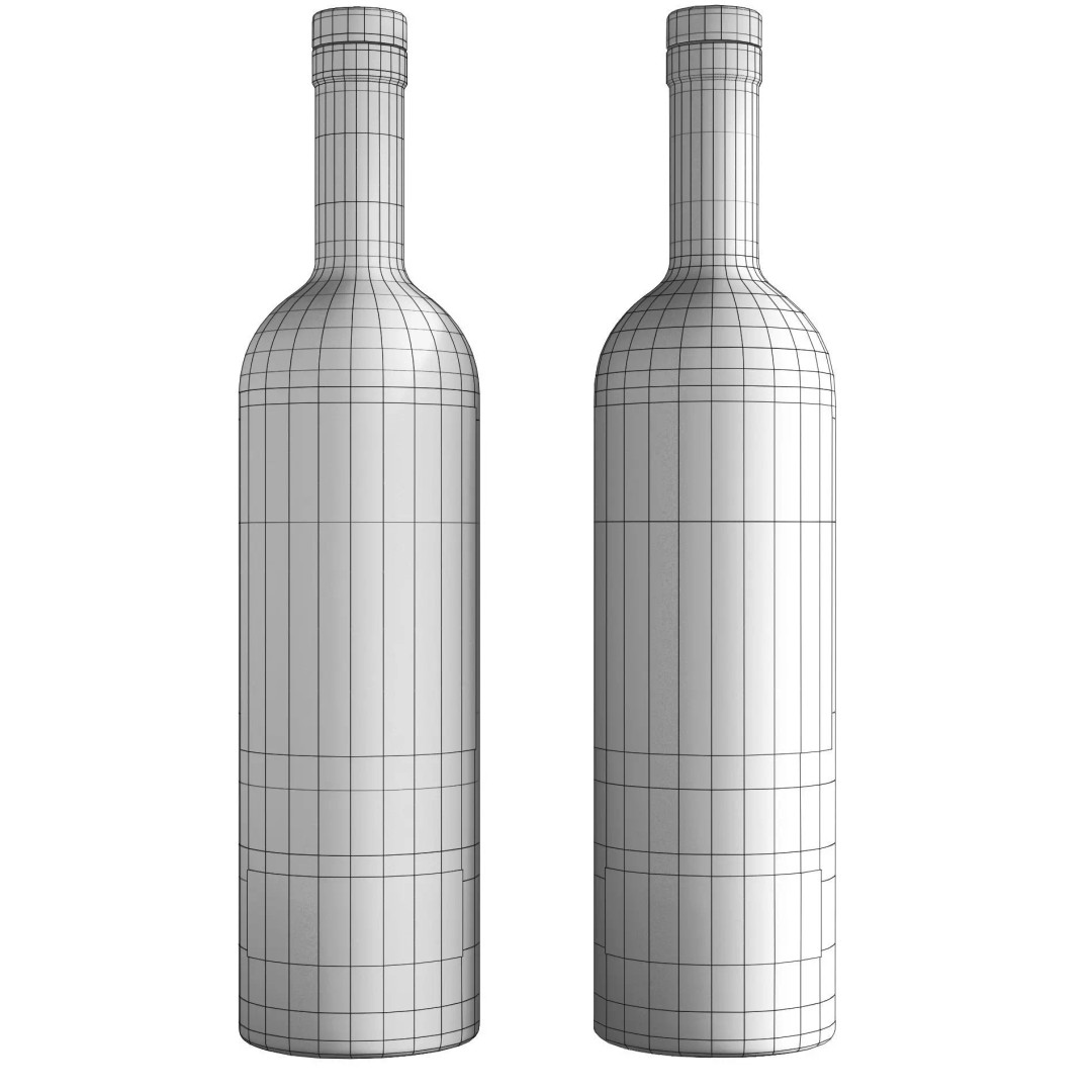 Jose Cuervo 3D Model – Realistic Beverage Asset, PBR, FBX
