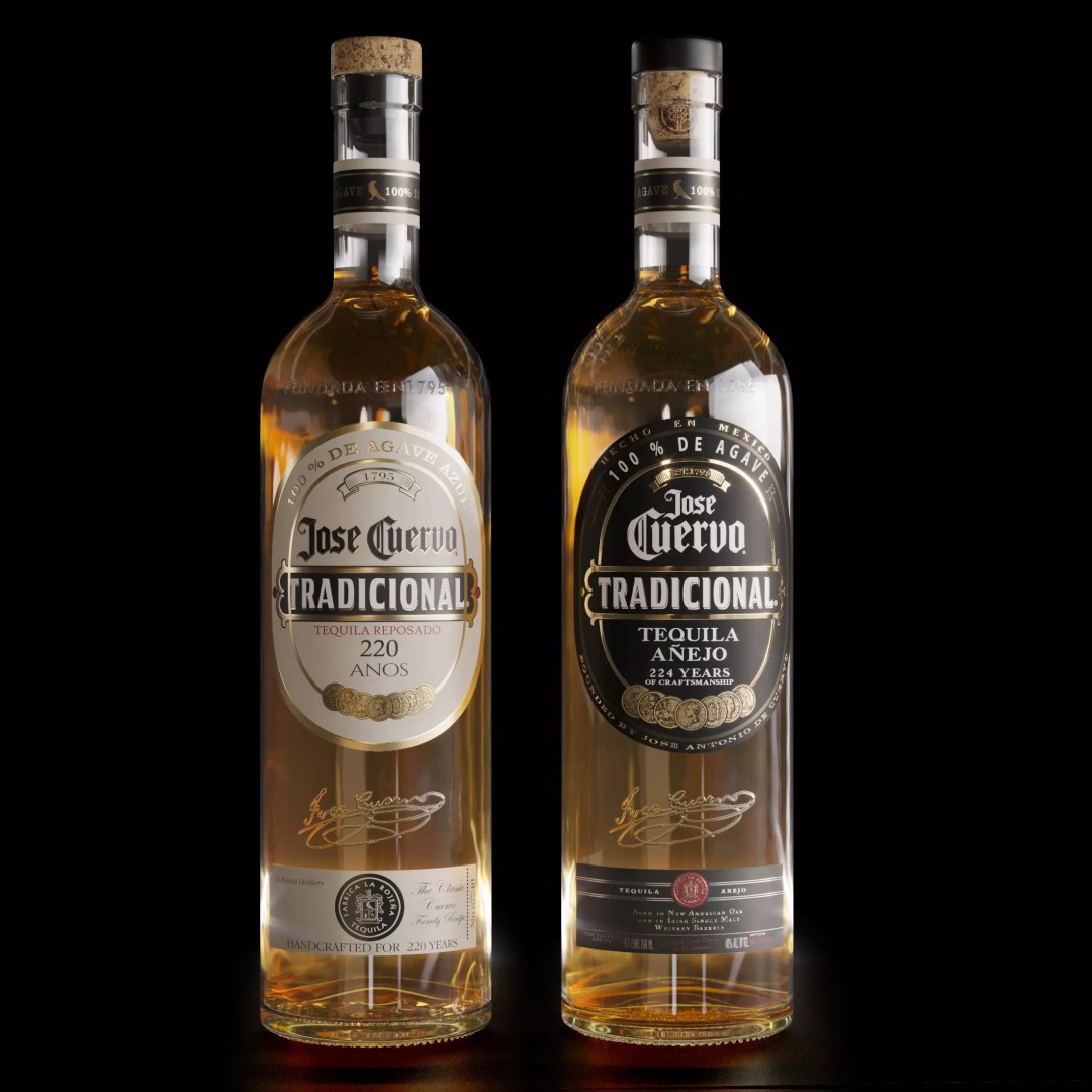 Jose Cuervo 3D Model – Realistic Beverage Asset, PBR, FBX - View 3