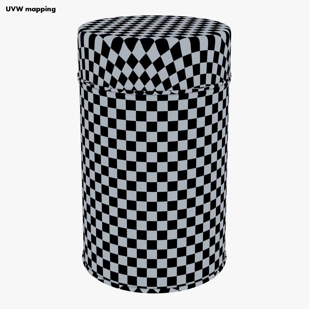 Kitchen Storage Steel Jar 3D Model – Realistic Metal Canister, PBR Textures - View 23