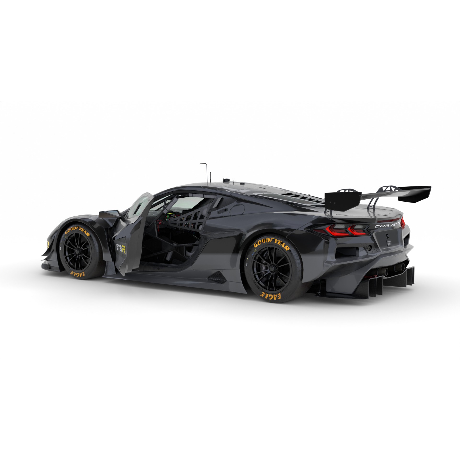 Corvette Z06 GT3.R 2024 - Game-Ready 3D Model - View 12