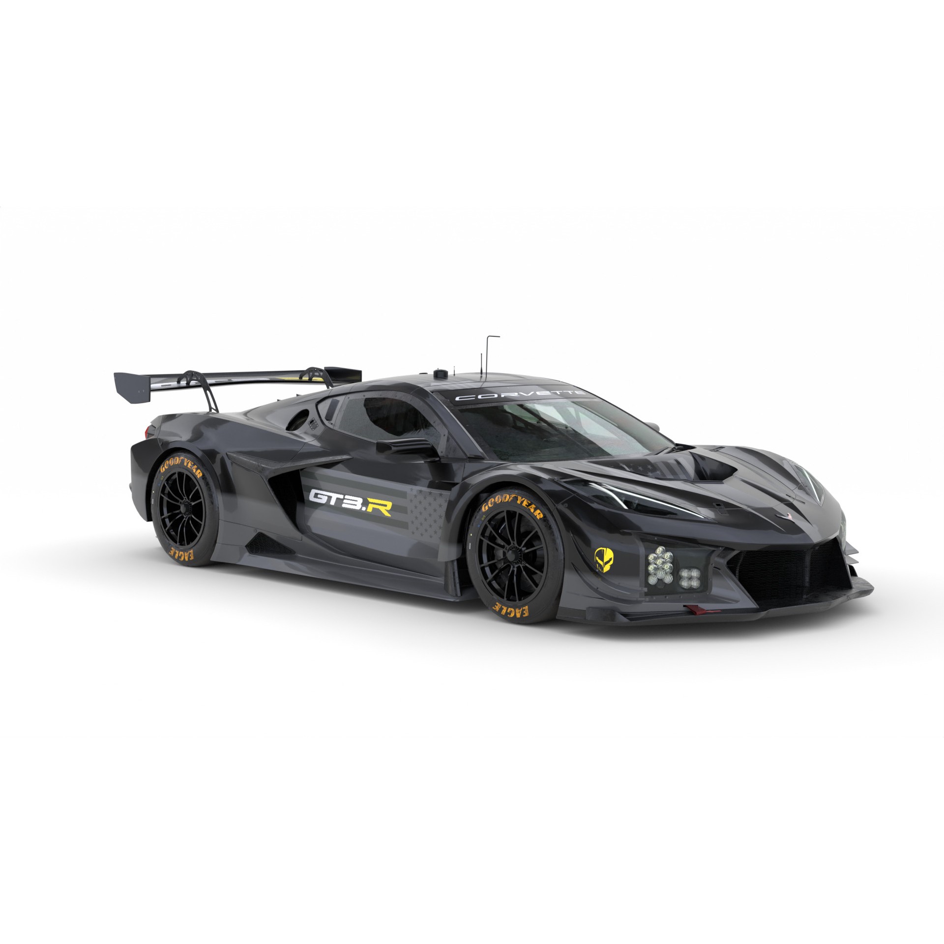 Corvette Z06 GT3.R 2024 - Game-Ready 3D Model - View 13