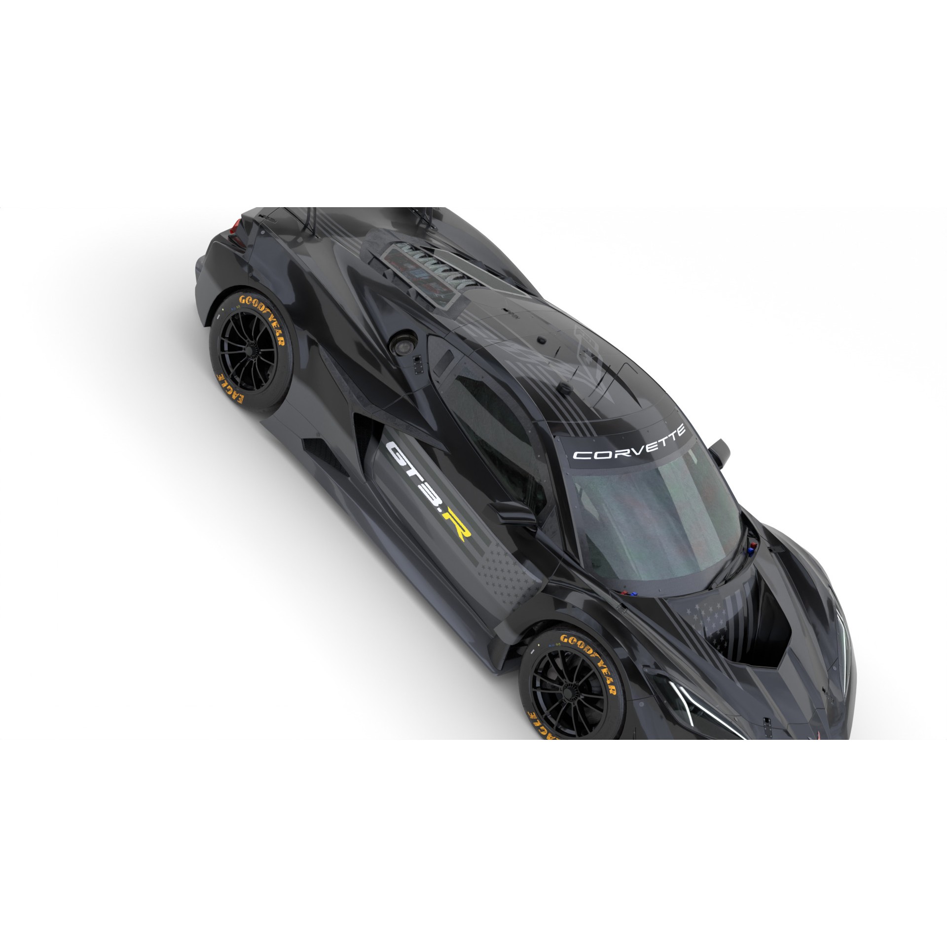 Corvette Z06 GT3.R 2024 - Game-Ready 3D Model - View 15