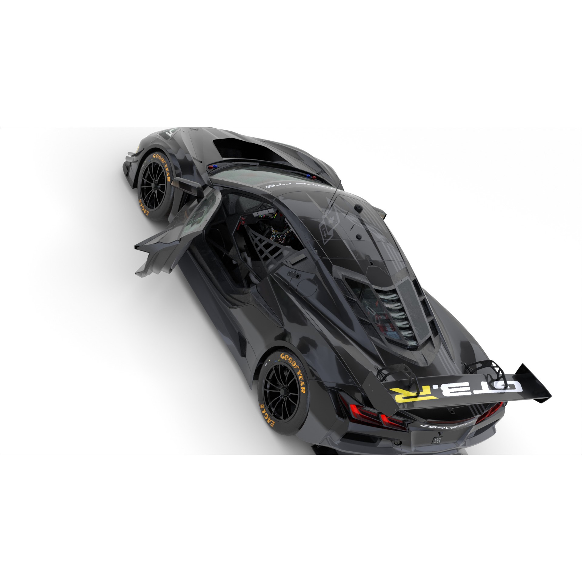 Corvette Z06 GT3.R 2024 - Game-Ready 3D Model - View 17