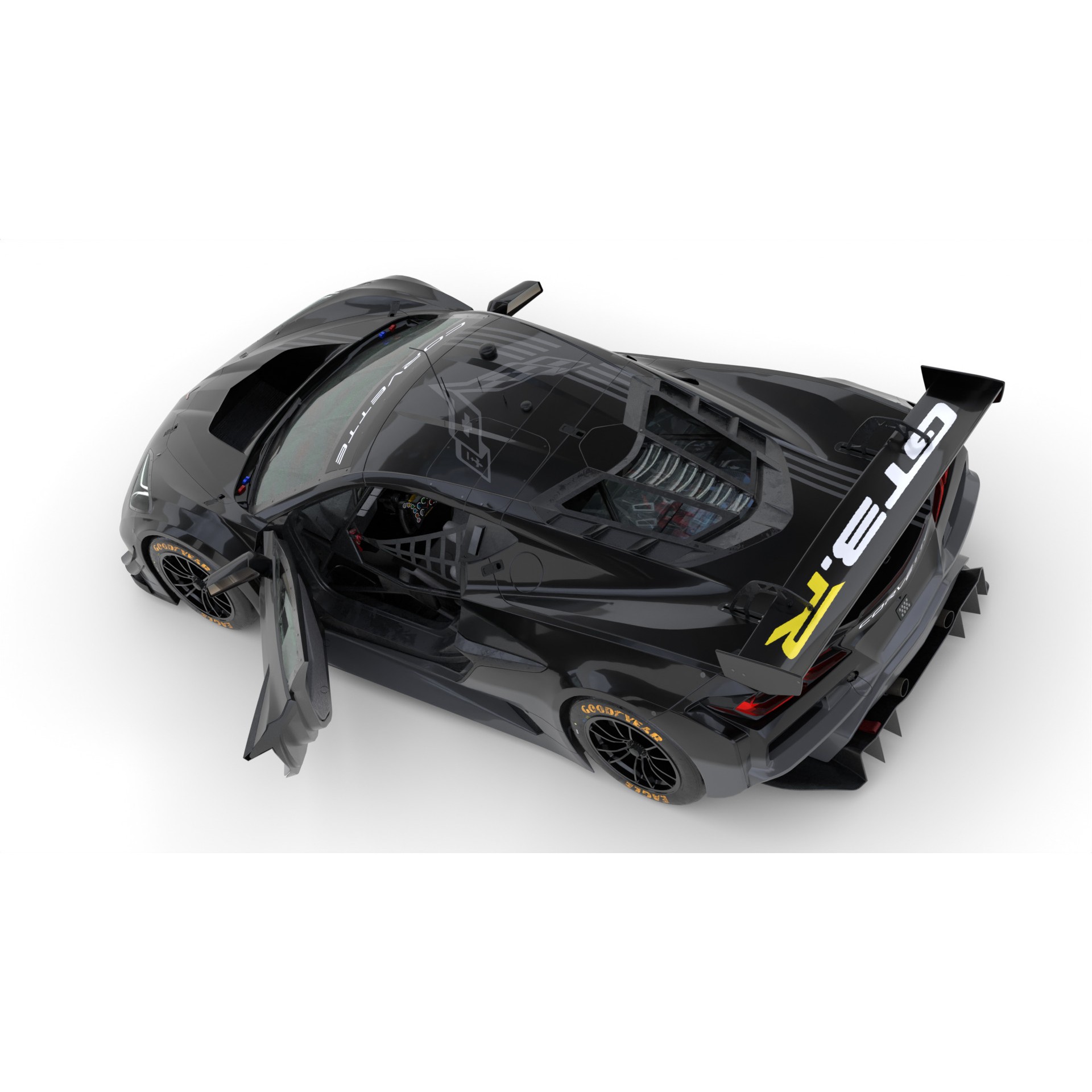 Corvette Z06 GT3.R 2024 - Game-Ready 3D Model - View 18