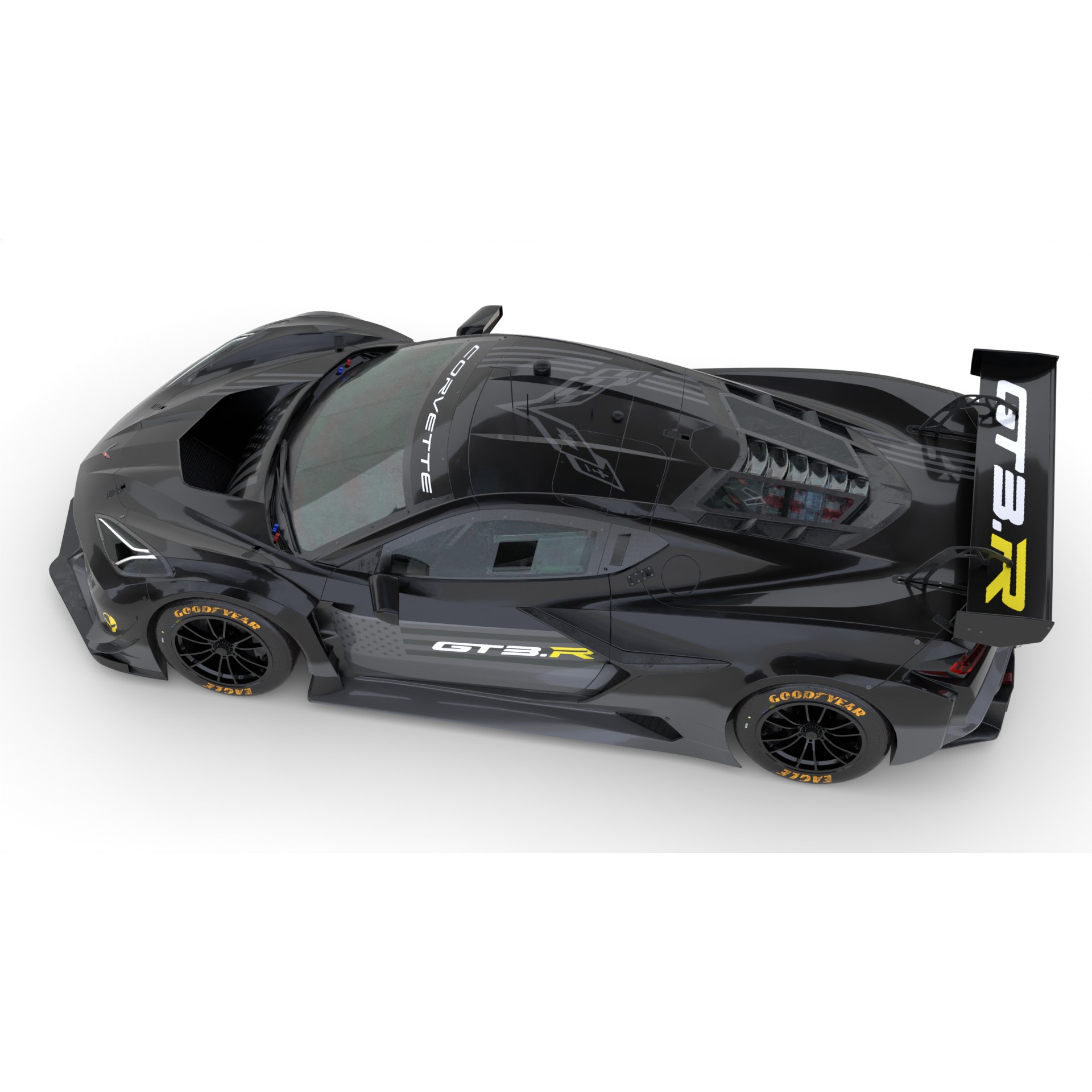 Corvette Z06 GT3.R 2024 - Game-Ready 3D Model - View 19