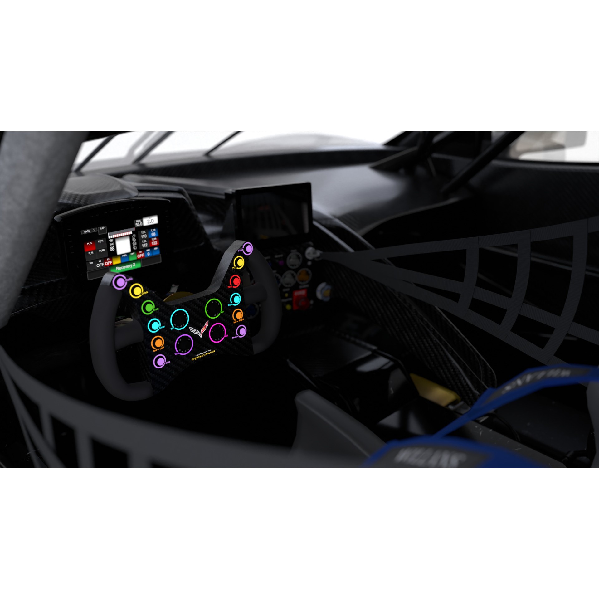 Corvette Z06 GT3.R 2024 - Game-Ready 3D Model - View 20